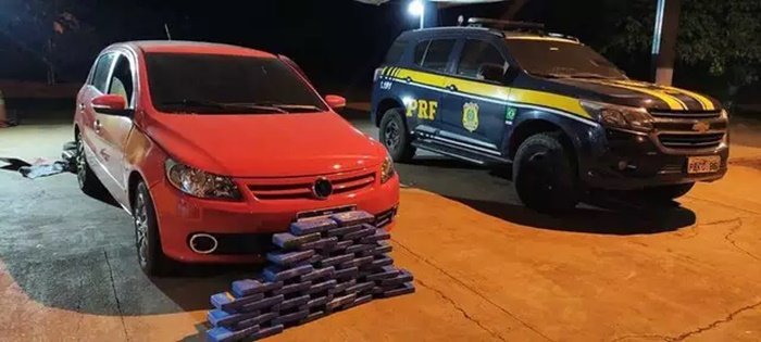 Cocaína que saiu da Capital rumo a SP é apreendida com traficante de 22 anos