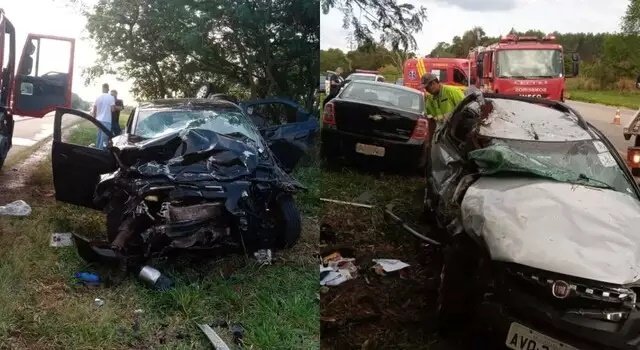 Carro acidente
