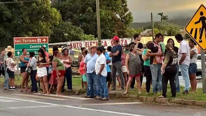 Protesto moradores RV