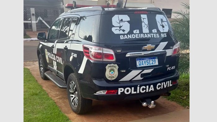 Viatura da Polícia Civil Bandeirantes
