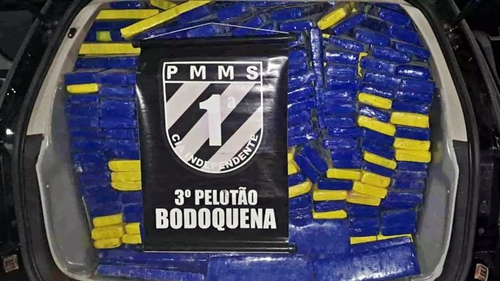 Droga em Caminhonete