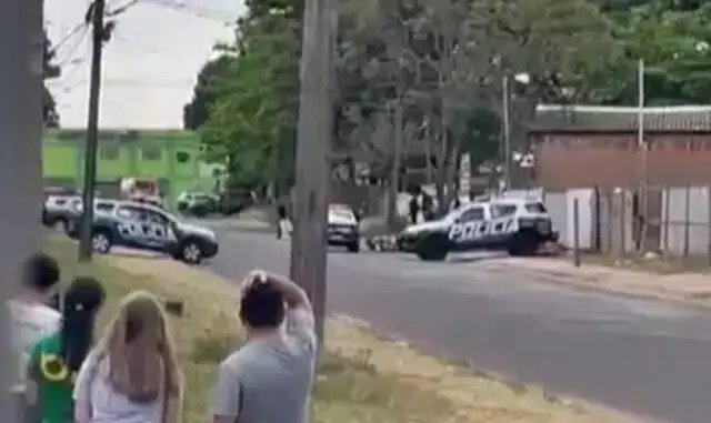 Policial atropelado CG
