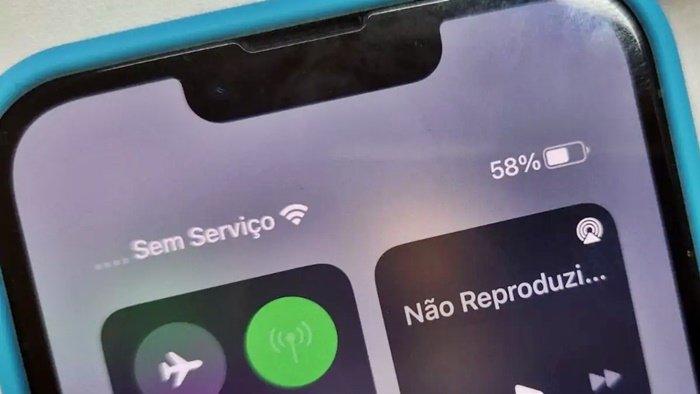 Celular sem serviço