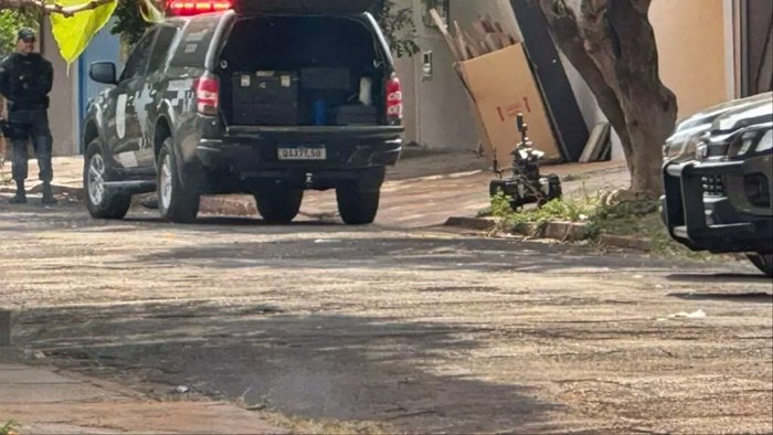 Robô Bope PM Campo Grande