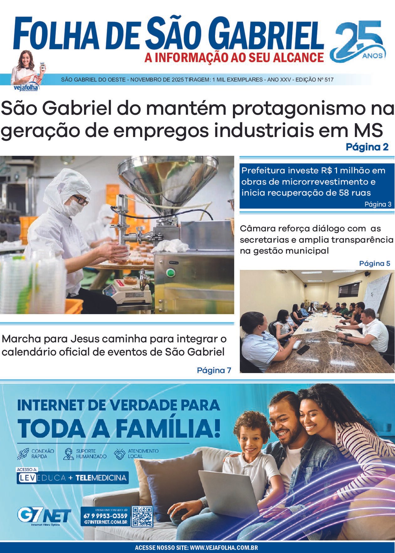 Folha de São Gabriel 517