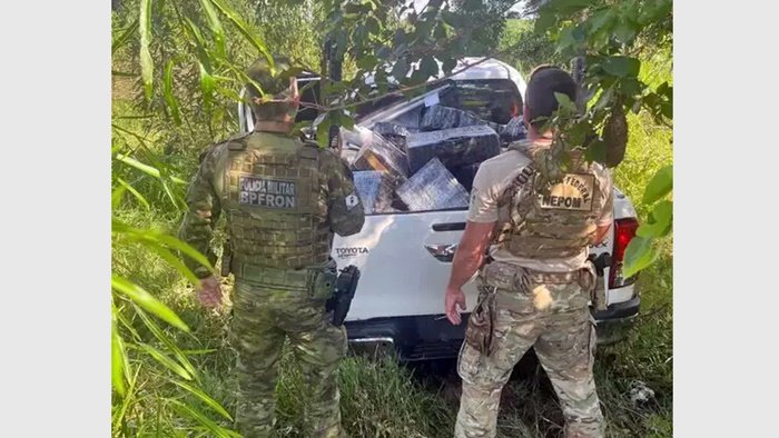 Droga apreendida Paraná