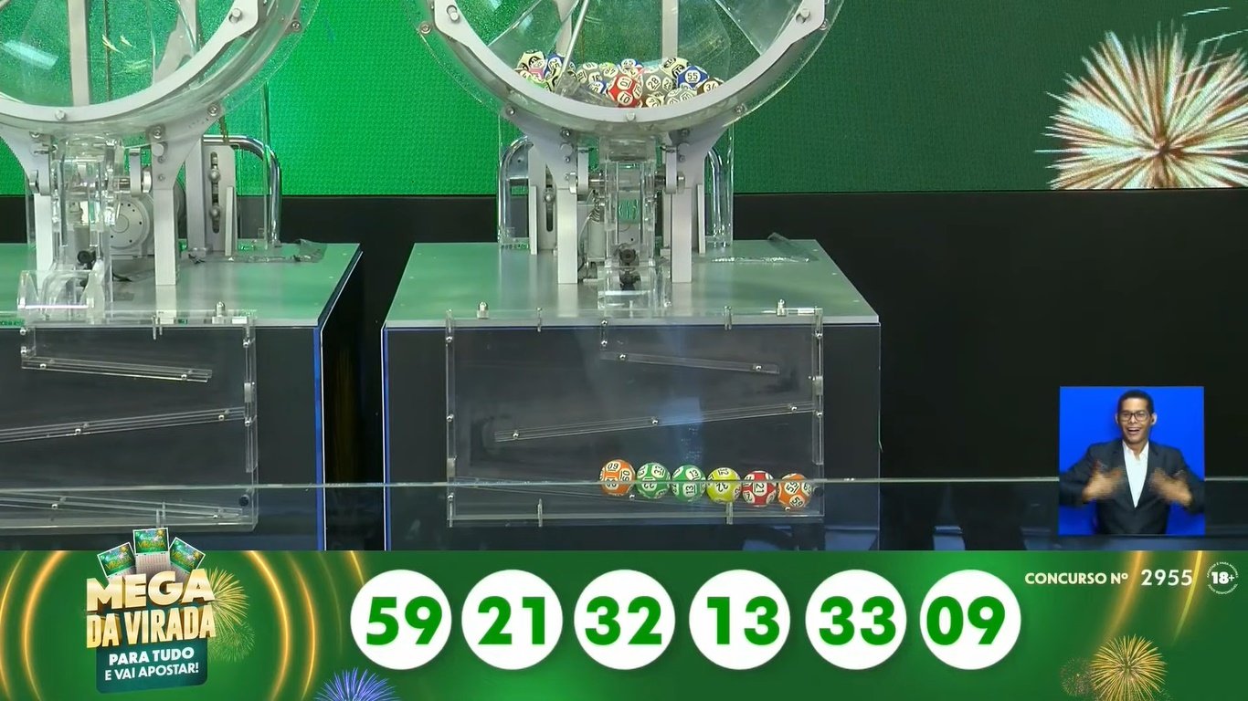 Mega da virada sorteio
