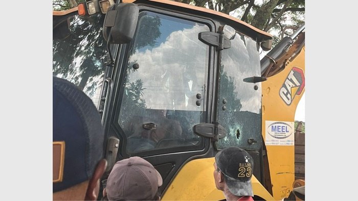 Retroescavadeira morte Ponta Porã