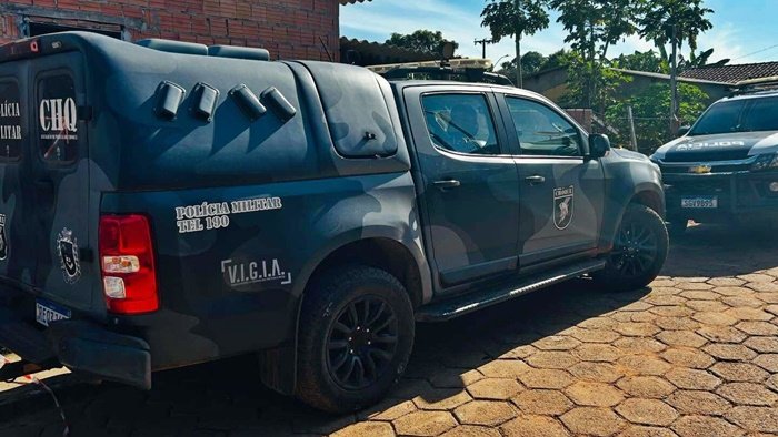 Viatura choque PM Rio Verde