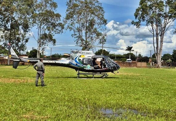 Helicóptero SGO Idoso Buscas