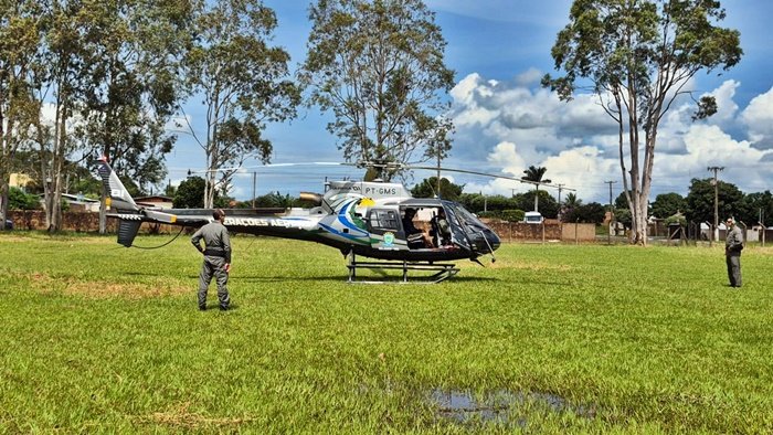 Helicóptero SGO Idoso Buscas