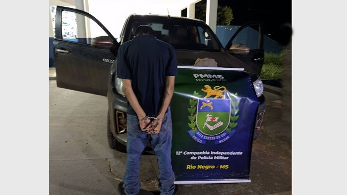 Motorista preso Rio Negro