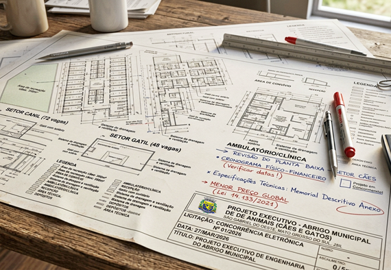 Projeto de engenharia ilustração 2