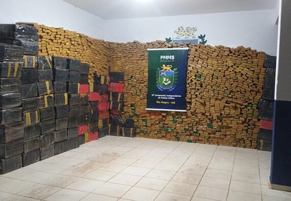 Droga apreendida Rio Negro