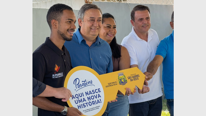 Entrega chaves casa SGO