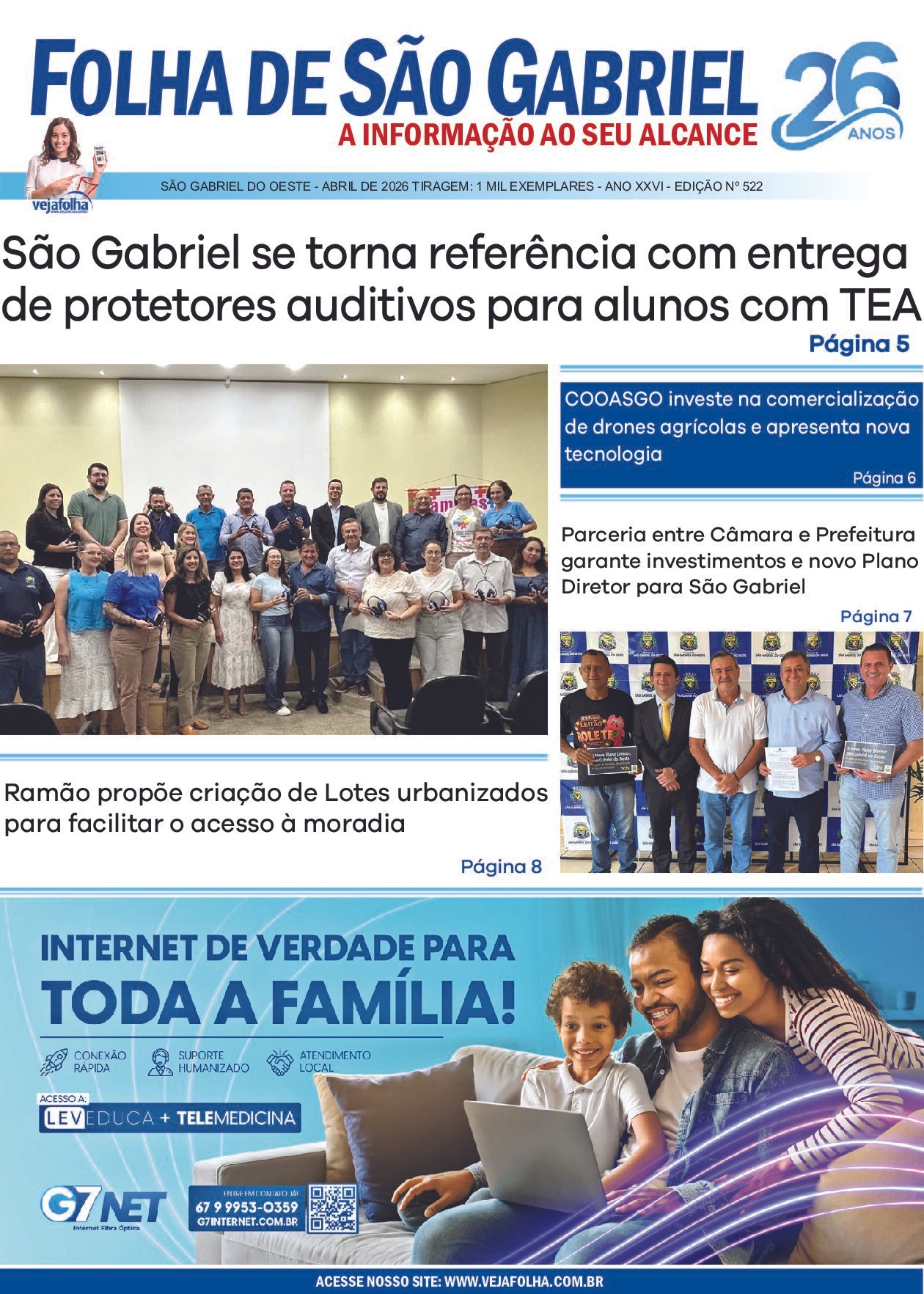 Folha de São Gabriel 522