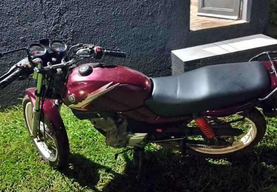 Motocicleta apreendida