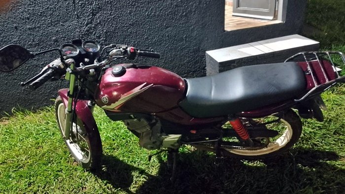 Motocicleta apreendida