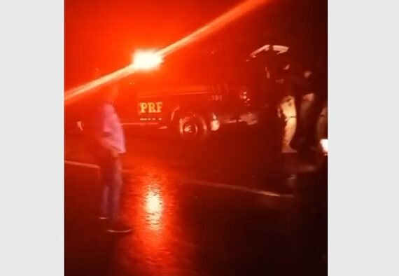 PRF acidente 163