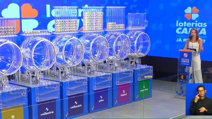 Sorteio loterias Caixa