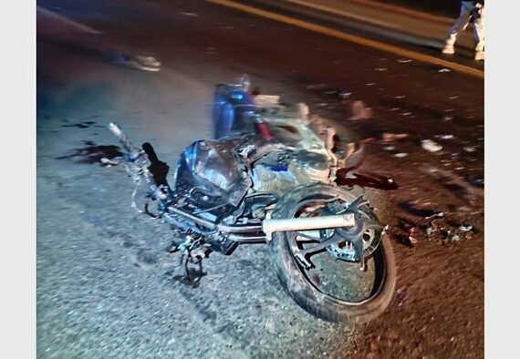 Moto acidente SGO