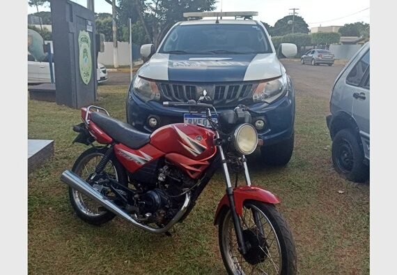 Apreensão de moto SGO