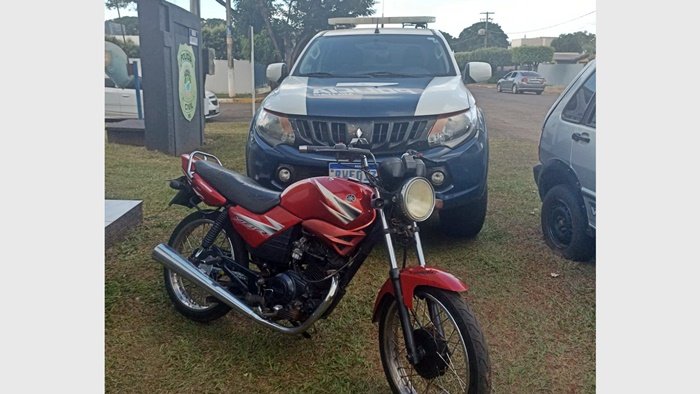 Apreensão de moto SGO