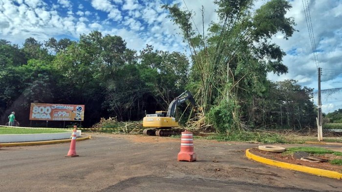 Obra limpeza SGO Gramado