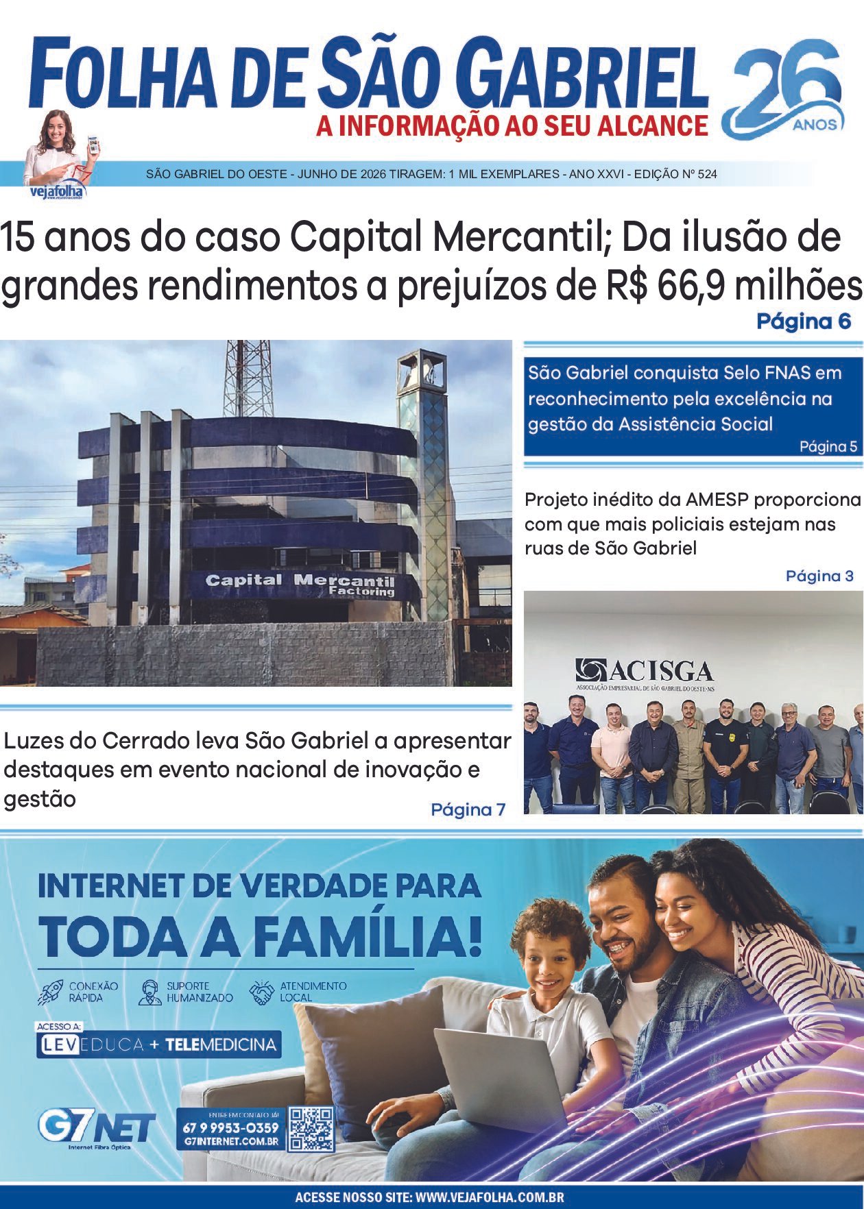 Folha de São Gabriel 524