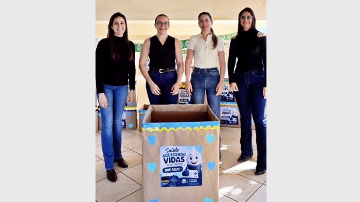 Campanha agasalho saúde SGO