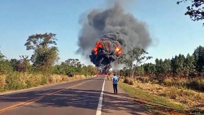Acidente Bandeirantes BR-163
