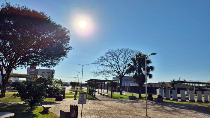 Sol tempo céu SGO