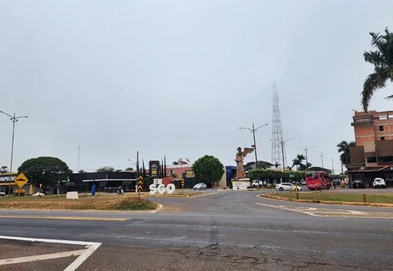 Tempo SGO céu nublado