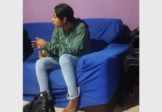 Adolescente desaparecida
