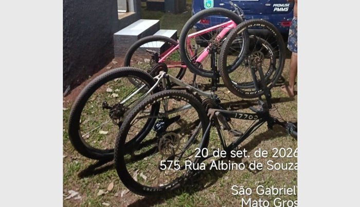 Bicicletas apreendidas