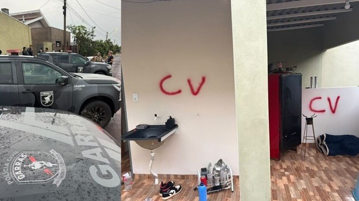 Casa operação policial Sidrolândia
